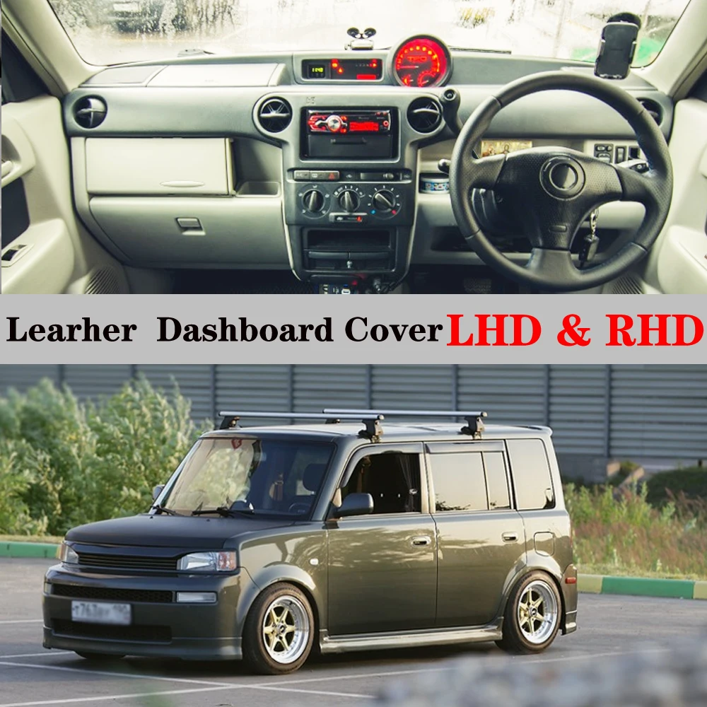 Dashboard Dash Mat Cover Leather Pad Sunshade Anti-UV Carpet Car Accessories For Toyota BB XP30 SCION XB G1 2000 2001 2002- 2006