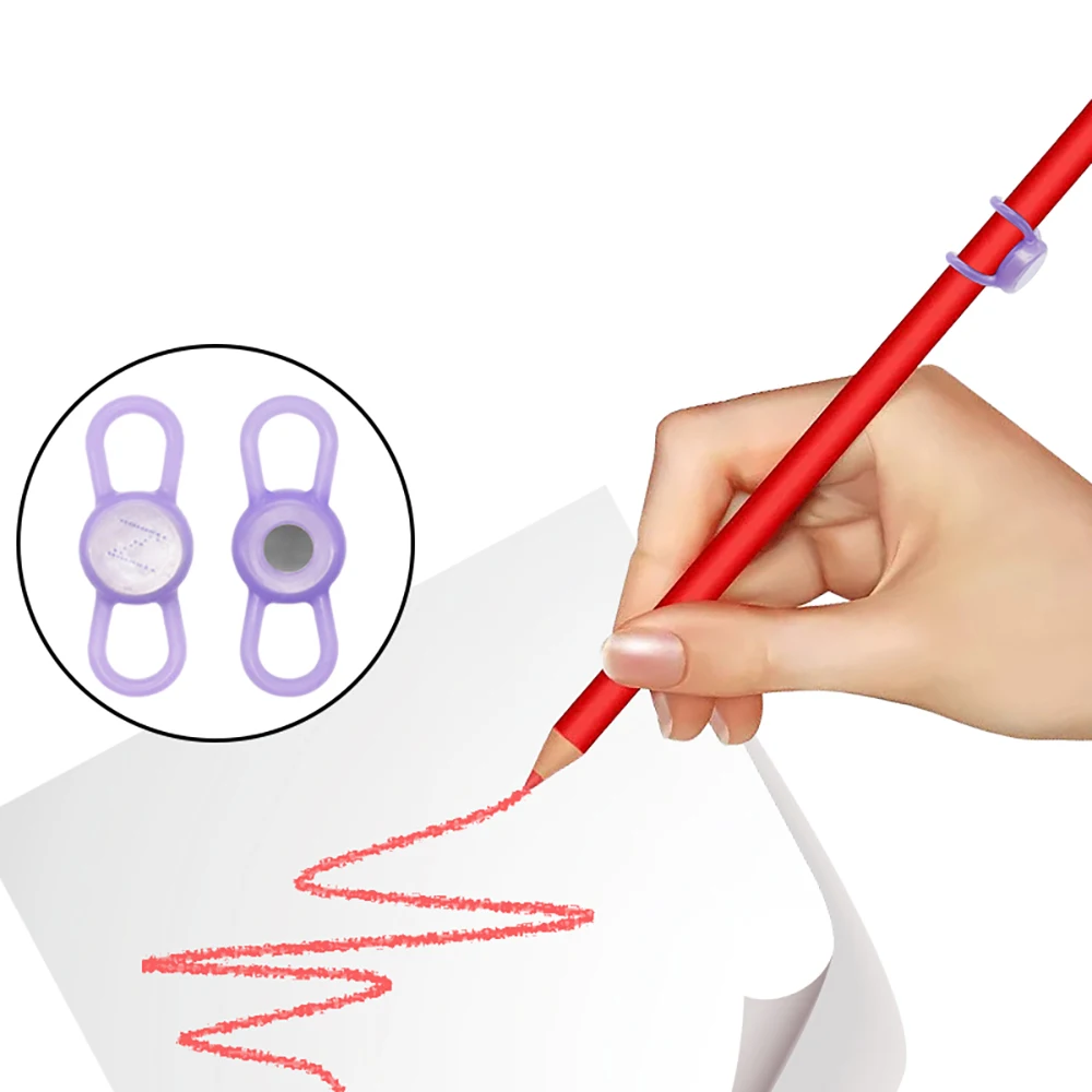 مشبك قلم مغناطيسي متحرك، قلم حبر، قلم تحديد، مشبك قلم عالمي، قلم قرطاسية إبداعي، حلقة إدخال