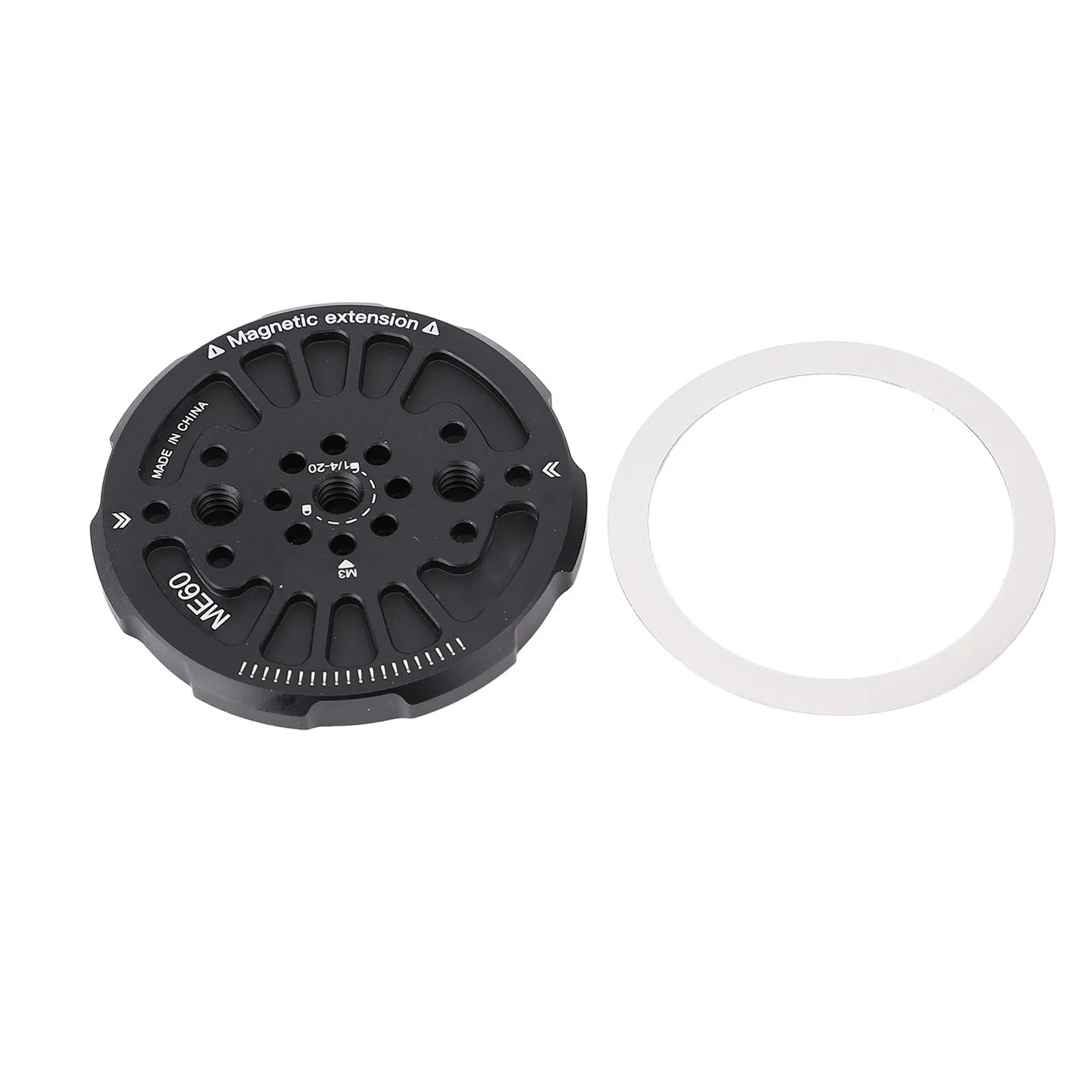 سبائك الألومنيوم المغناطيسي الهاتف ترايبود محول متعدد زاوية تحديد موقع ثقوب المغناطيسي الهاتف ترايبود محول متوافق على نطاق واسع ل 14