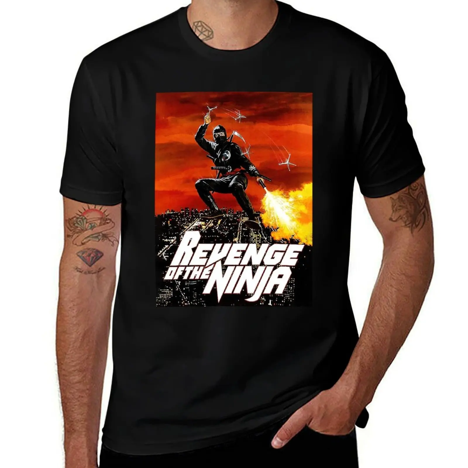 Revenge of the Ninja Cover HD T-Shirt Lightweight Casual Summer T-Shirt