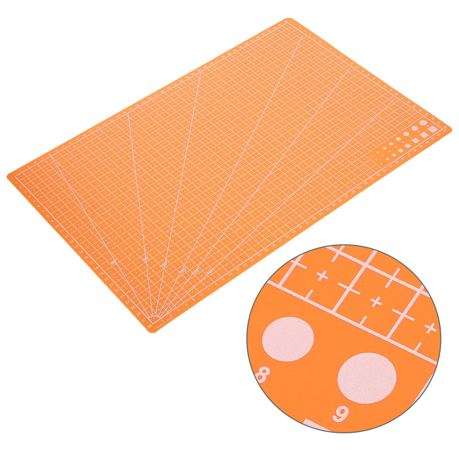 

Double Sided Self Healing Cutting Mat Pvc Extra Large Rotary Sewing Quilting Craft Board Grid Durable Pp Lightweight Portable