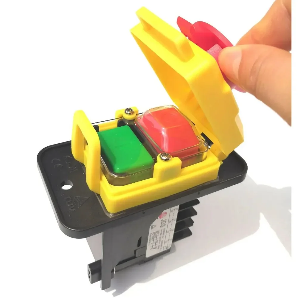 for KEDU JD3 16/12A Electromagnetic Pushbutton Switch 230/400V Emergency Stop for Industrial Equipment