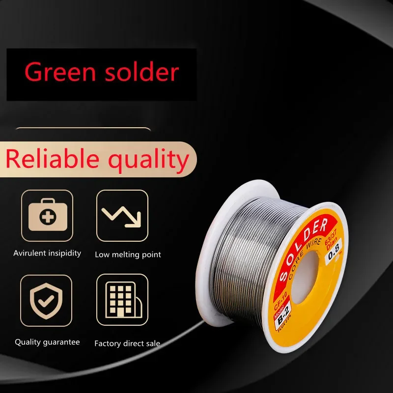 NEW FLUX 2.0% 45FT Tin Lead Tin Wire Melt Rosin Core Solder Soldering Wire Roll No-clean