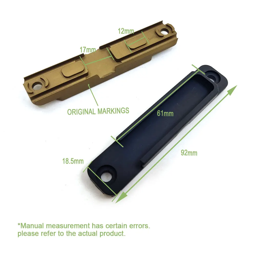 SOTAC-GEAR Interruptor remoto linterna táctica – Presión M600 M300