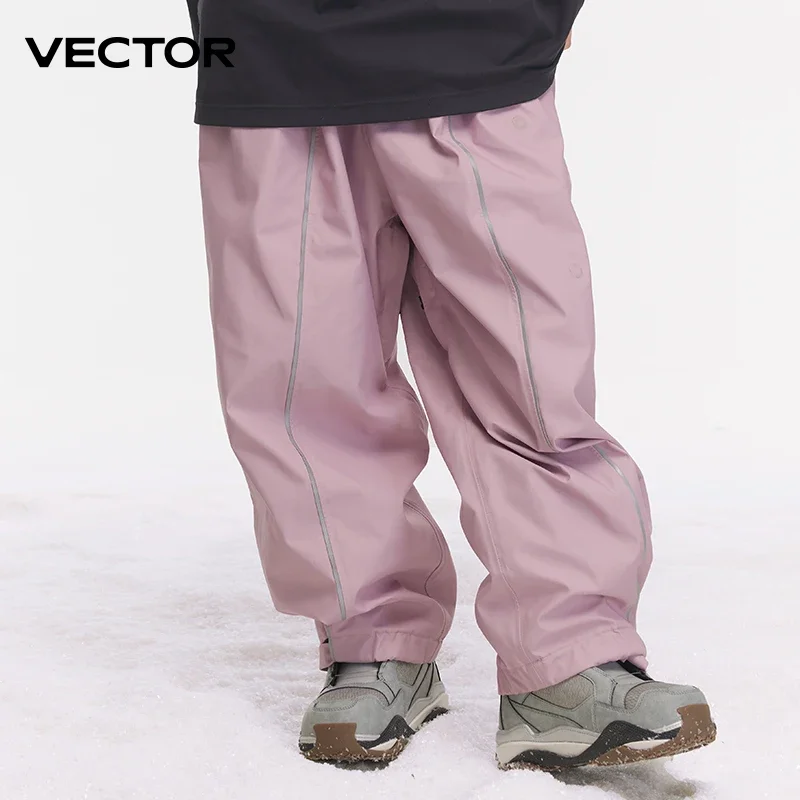 VECTOR Brand Winter Ski Pants Women Outdoor High Quality Windproof Waterproof Warm Snow Trousers Winter Ski Snowboarding Pants