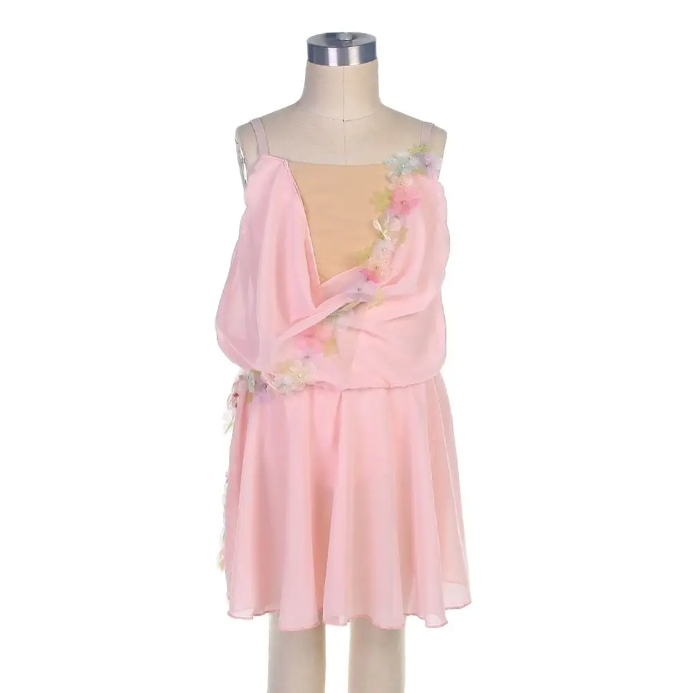 19870 Ivory Spandex Bodice Dance Costumes Ballet Costume Girls Stage Performance Dance Costume Ballet Tutu Cupid Dance Costumes