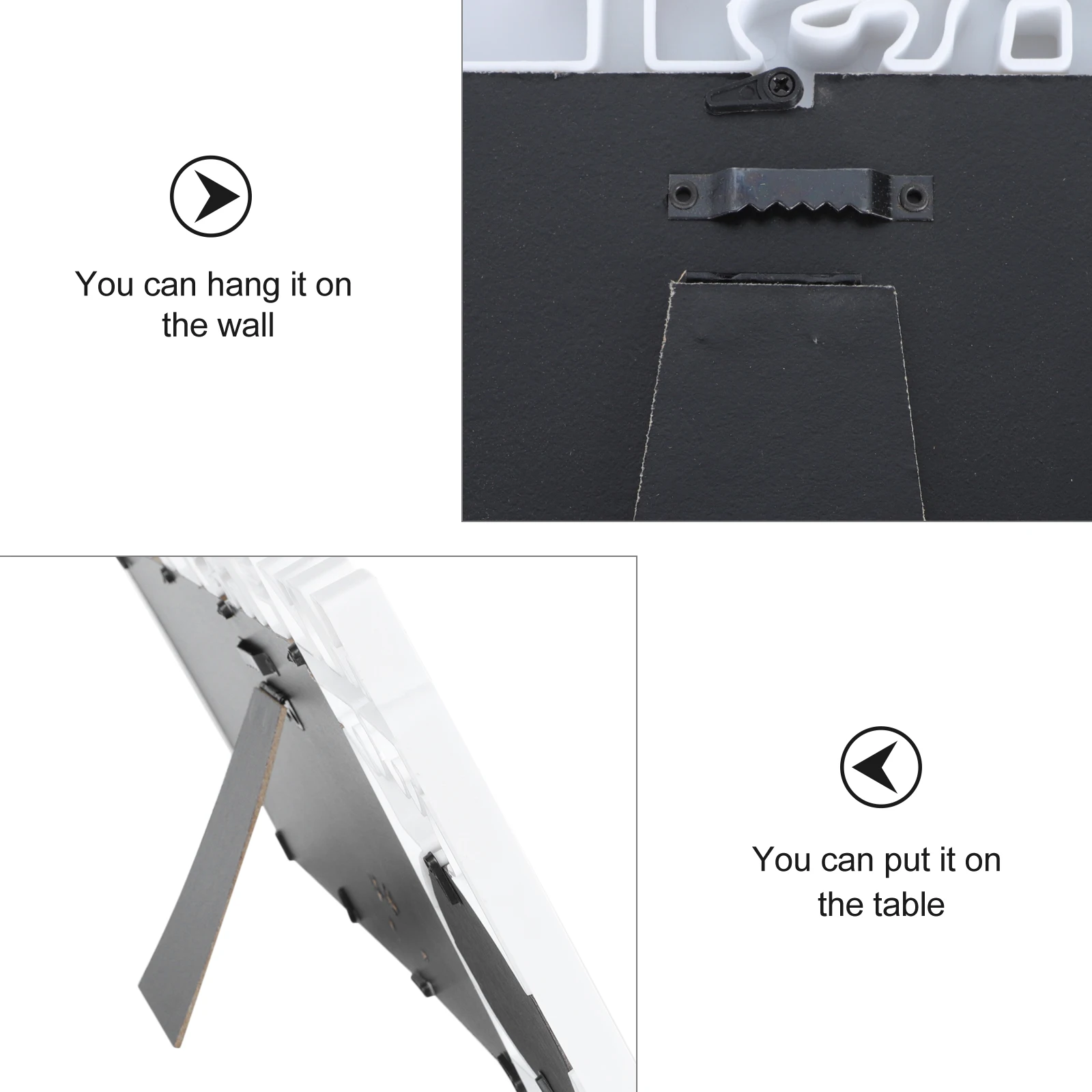 

12 Month Baby Picture Frame First Year Infant Growth Milestone Photo Frame Plastic Baby Growth Memories Home Decoration