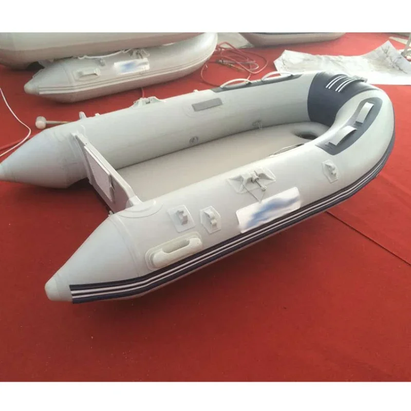 New Design Inflatable PVC Coated Fabric Motor Boat Rubber Fishing Dinghy Boat With Ce Certificate