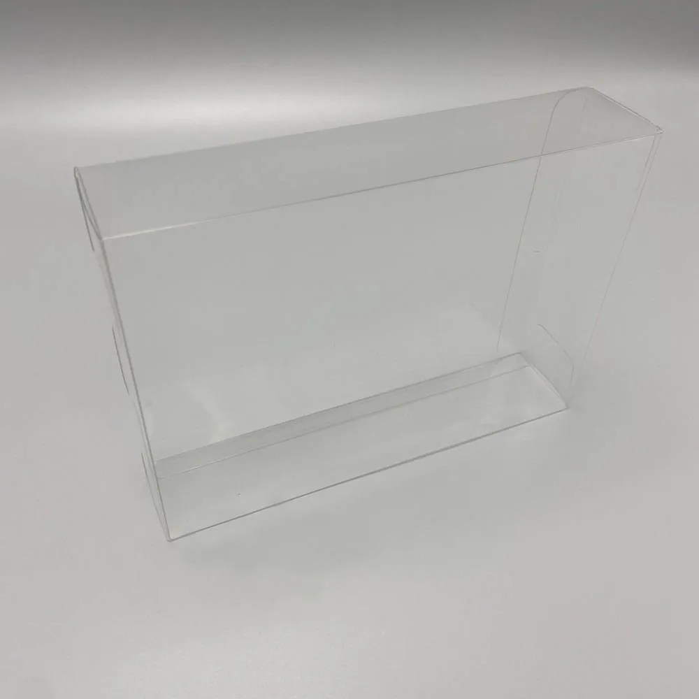 clear Transparent PET Protective cover For 3DSLL 3DS LL Japan version edition game storage display box collect case