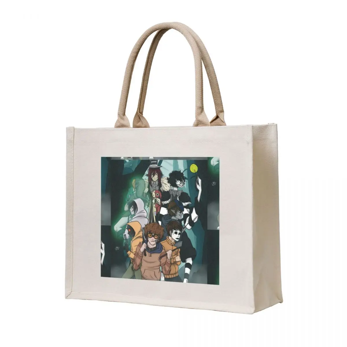 

creepypatsa Tote Bag shopping bag logo Gift bags Shopper handbag shopper bags