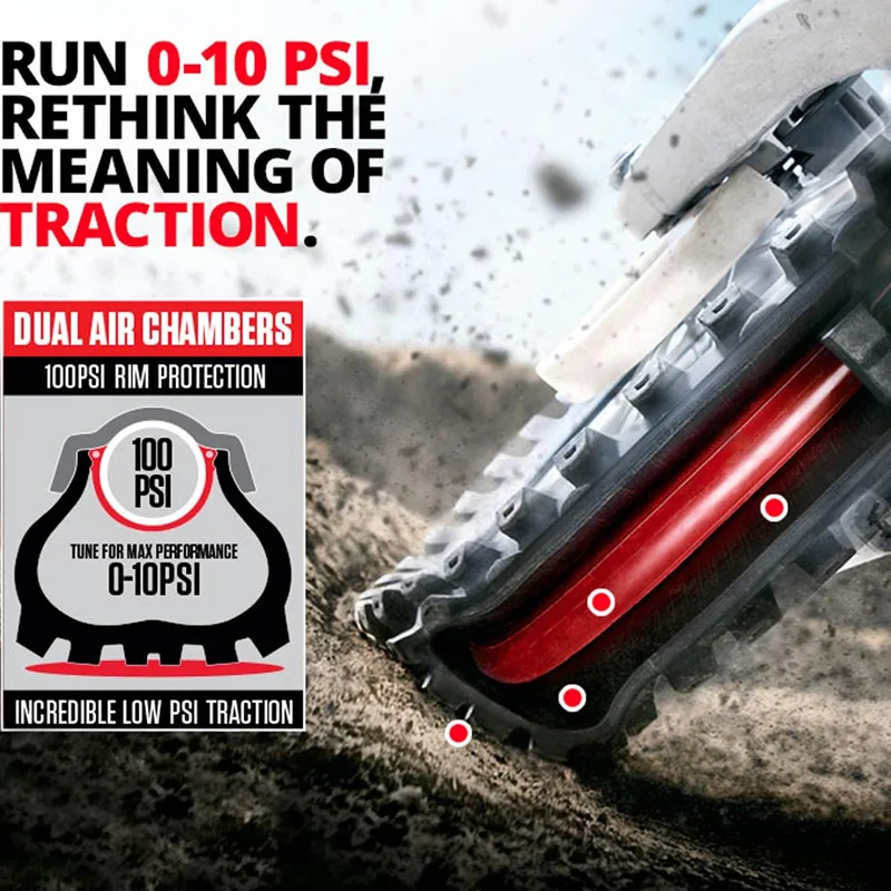 

Dirt bike motorcycle small red tyre to prevent punctured tire forest field special low pressure inner tube tyre