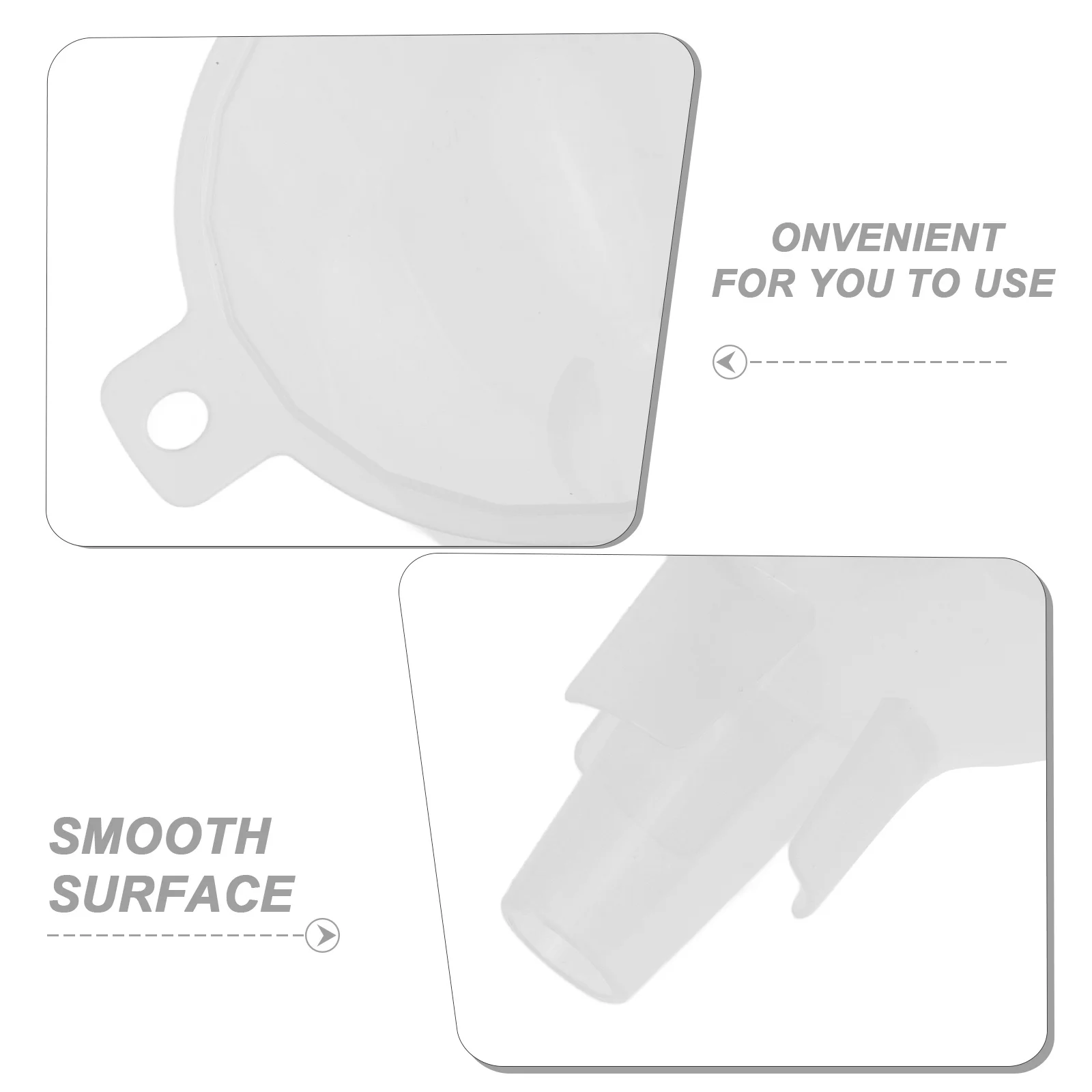 

Multi-Use Kitchen Funnel Sturdy Wide Mouth Transfer Liquid Device for Bottles Juice Oil Cooking Supplies