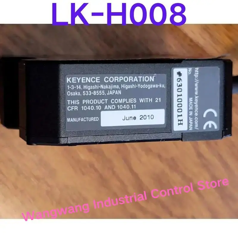 

Б/у, протестировано, лазерный датчик перемещения LK-H008