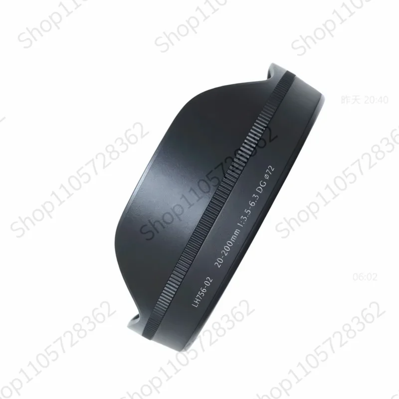For Sigma 20-200mm f/3.5-6.3 DG Contemporary Lens Hood LH756-02 Replacement 72mm Camera Accessory