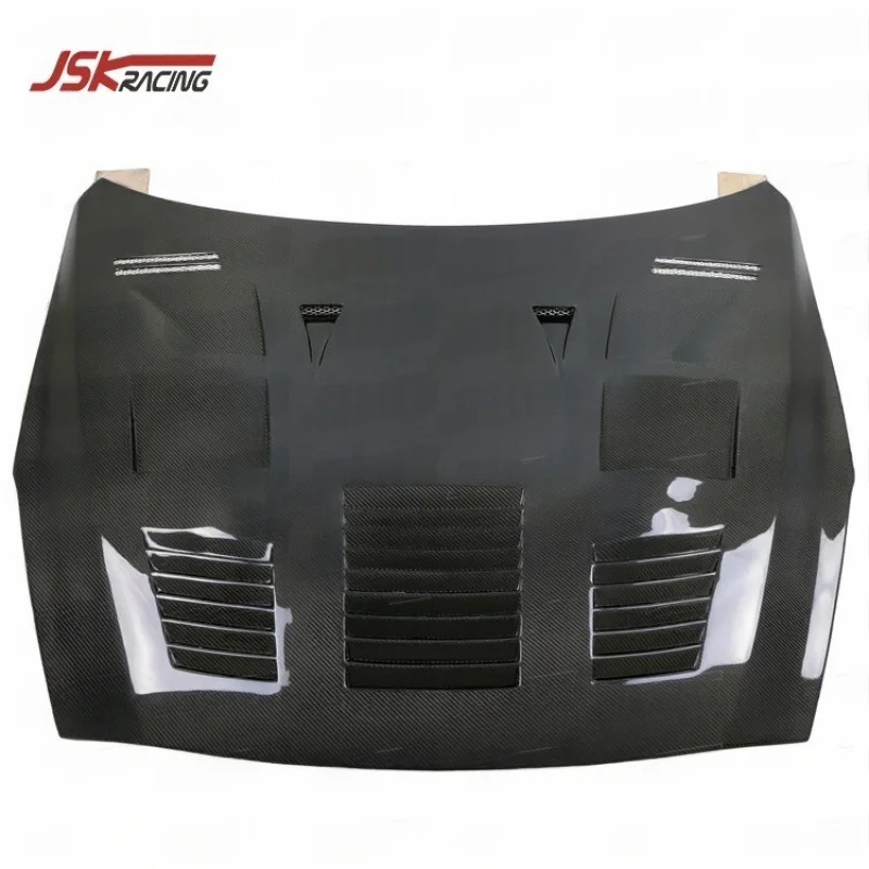 

Капот из карбона в стиле JSK-1 для NISSAN GTR R35 CBA DBA 2008-2016