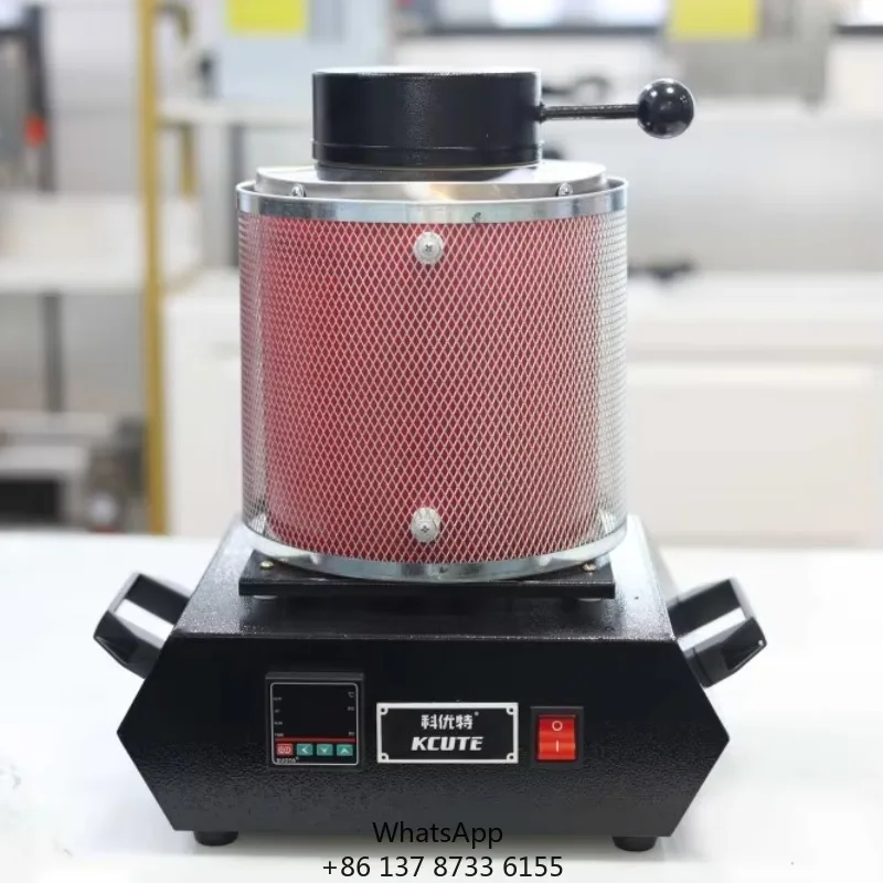 3 كجم لفرن الصهر المحمول المعدني الذهبي والفضي والألومنيوم ذوبان فرن الذهب آلة صهر الذهب