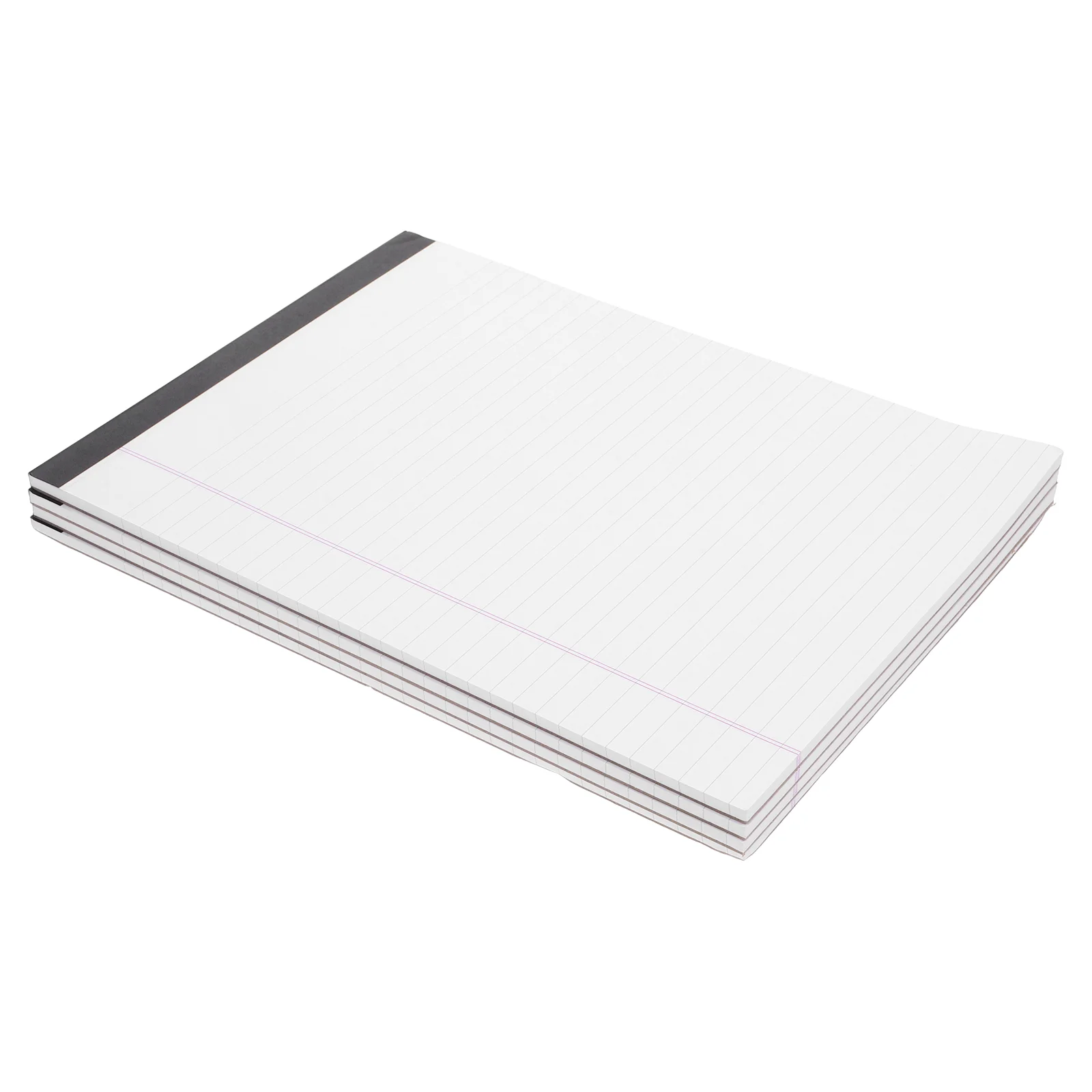 

4pcs A4 Legal Pads College Ruled Paper Legal Pads Legal Paper Note Pads Wide Ruled Lined Writing Pads