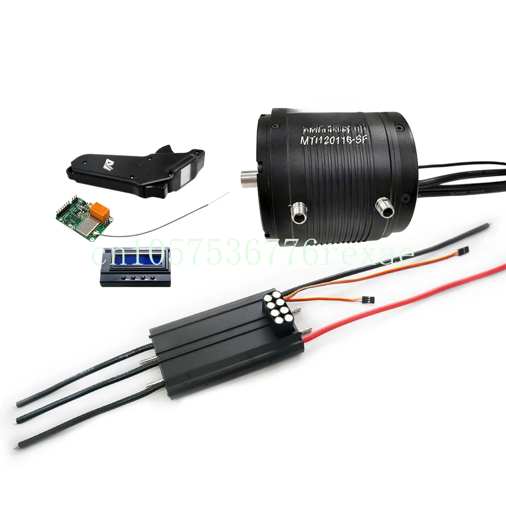 

Control Set Electric Surfboard Jet Hovercraft 120116 Water-Cooled Motor Controller Remote