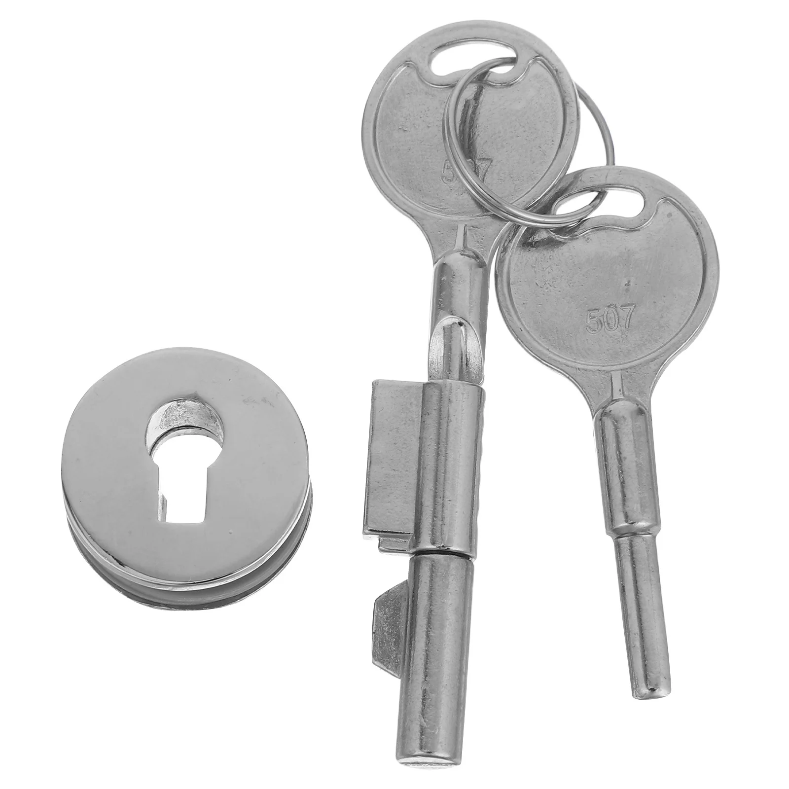 

Glass Door Lock Refrigerator Cabinet Lock for Mini Fridge Sliding Showcase Display Case Freezer Door Key Display Case Locks