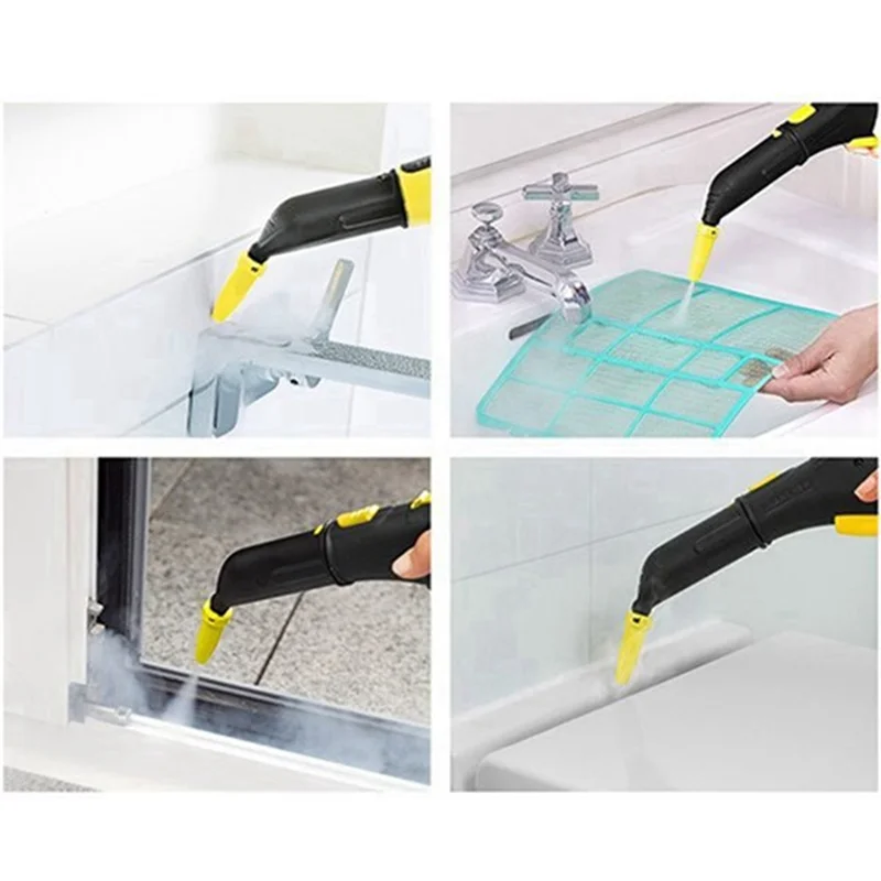 BAAN-نافذة فوهة مكشطة فرشاة مستديرة مجموعة البخار ل Karcher SC2 SC3 SC4 SC5 SC7 البخار الأنظف جزء إزالة البقع العنيدة