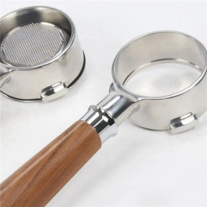 2X, 58MM Coffee Portafilter Coffee Machine Bottomless Filter For Barsetto Coffee Handle Professional Accessory, G