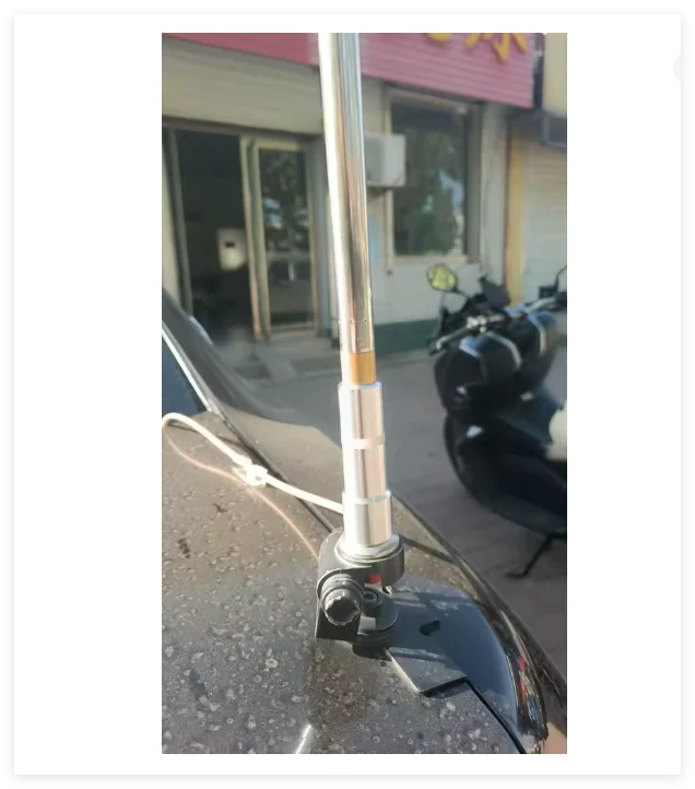 Shortwave antenna GP antenna car mounted rod adapter m revolution M10 female 5.6m rod for use