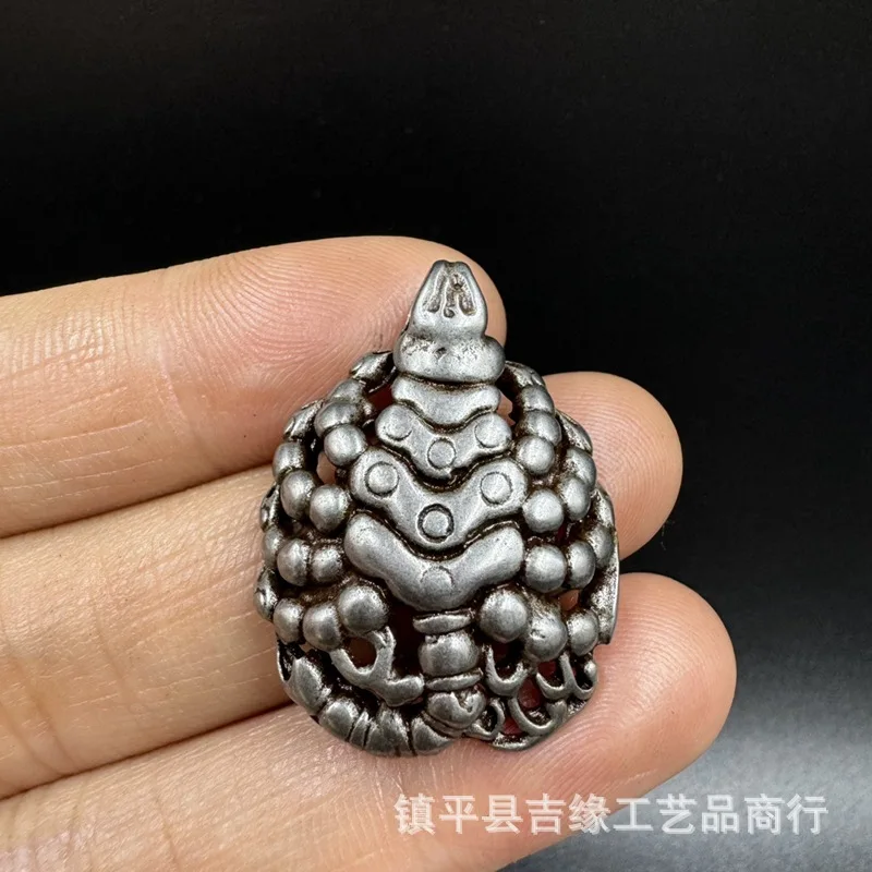 Wholesale Two Pieces Price Crafts Iron Lotus Master Flame Nine Head Scorpion Tibetan Pendant Ornaments Accessories Vajra Pendant