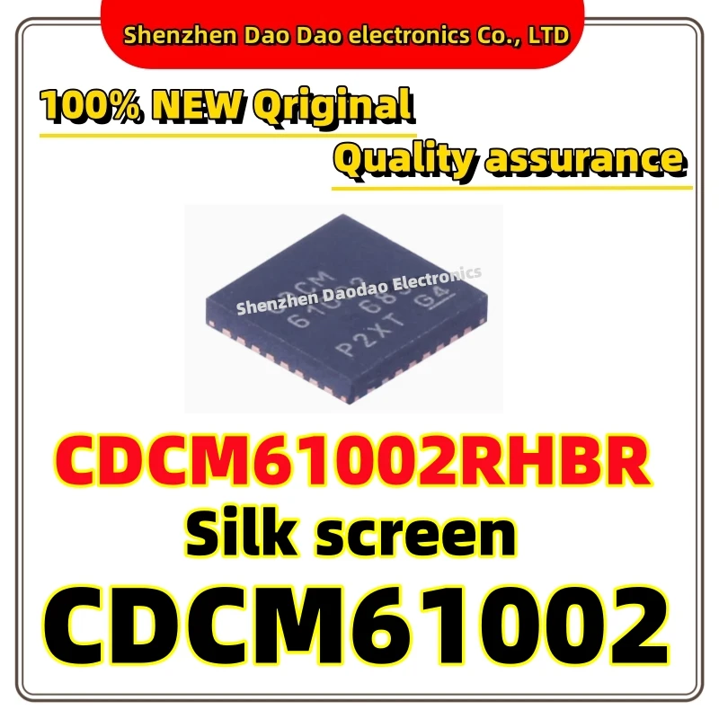 

5Pcs CDCM61002RHBR Screen printing CDCM61002 IC Chip VQFN-32