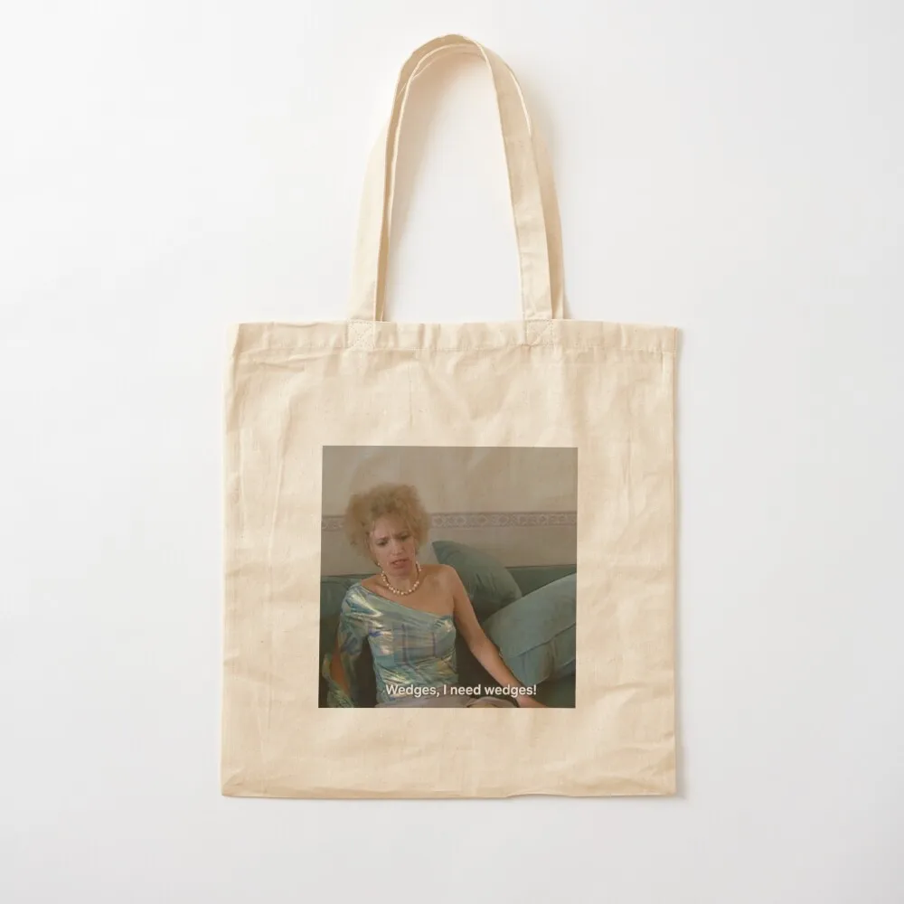 

Kath & Kim: I need wedges Tote Bag Fabric bag sacs de shopping Reusable bags canvas tote bags Canvas Tote Bag