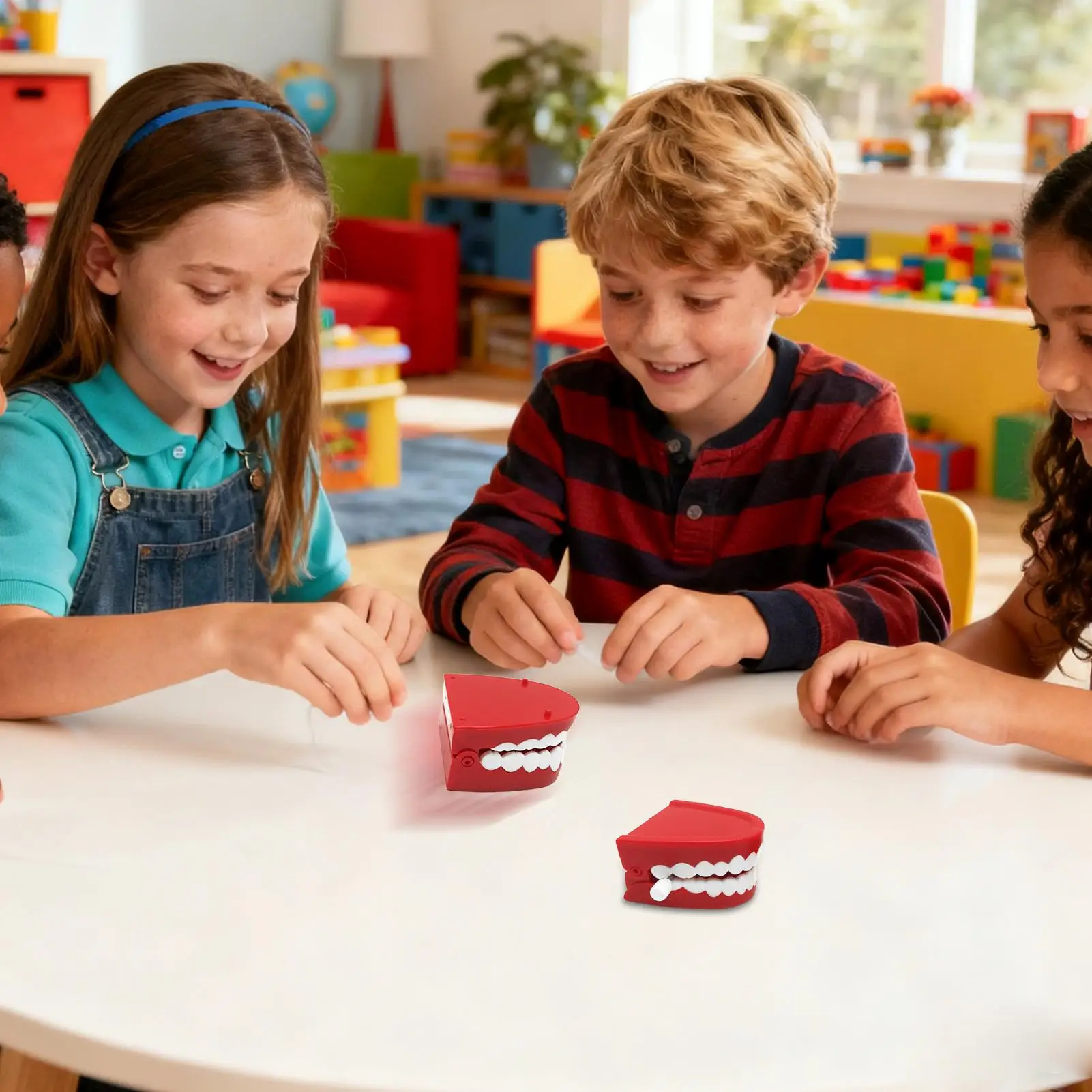 ألعاب الأسنان الثرثرة لتخفيف التوتر، لعبة أسنان المشي للأطفال والأصدقاء والعائلة والكبار والأولاد والبنات #1