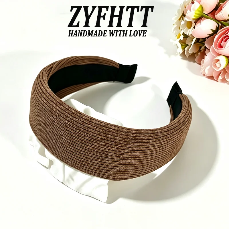 عصابة رأس ZYFHTT ذات لون موحد - مراجعة Women Fashion Hair Style وسعره