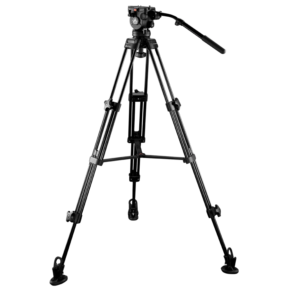 E-IMAGE EI-7060-AA Hot Sale Professional 2-stage Aluminum Camera Video Tripod Heavy Duty Tripod With Carrying Bag
