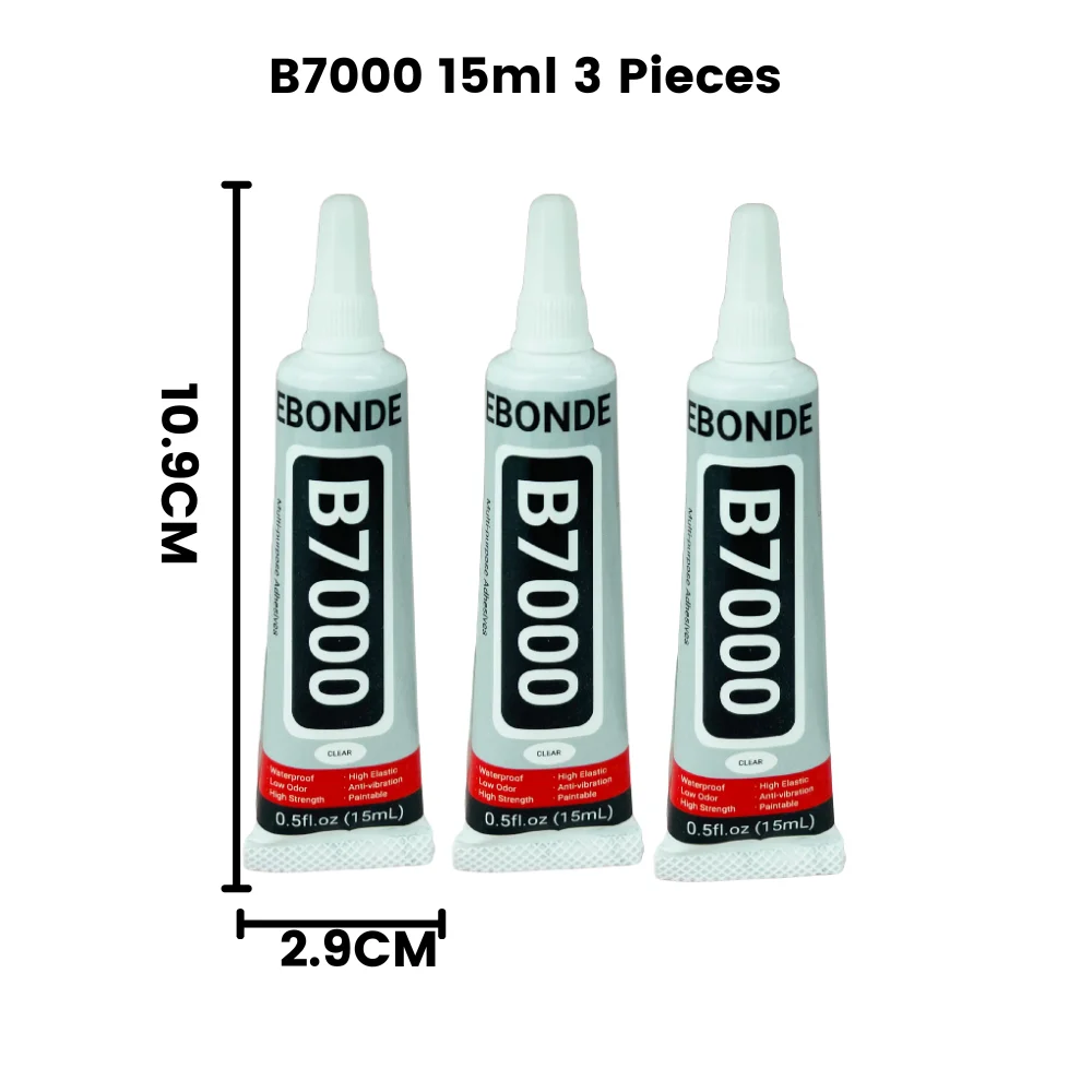 B7000 Starker Kleber 15/50/110ML Handy-Touchscreen-Kleber B-7000 DIY Reparatur Diamant Schmuck Glas Bürobedarf