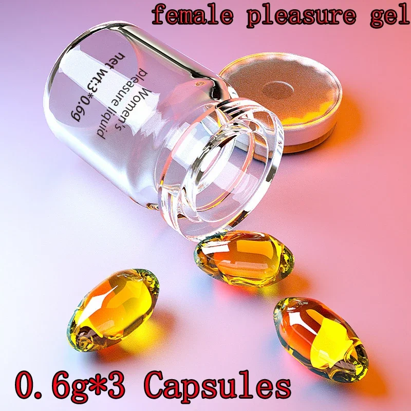 Interest Capsule-type Female Pleasure 0.6g*6 Capsules Female Orgasm Condensate Adult Toys