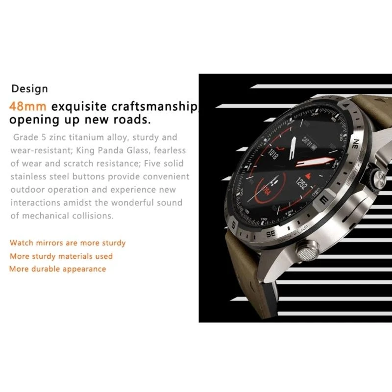 Sports Smartwatch Sleep Monitor Watch Assistant Fitness