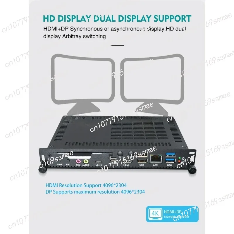 Computer PC i5-1135g7 i7-1165g7 I7-1260P i5-1240p 11th/12th 4K HD display type-c OPS mini pc