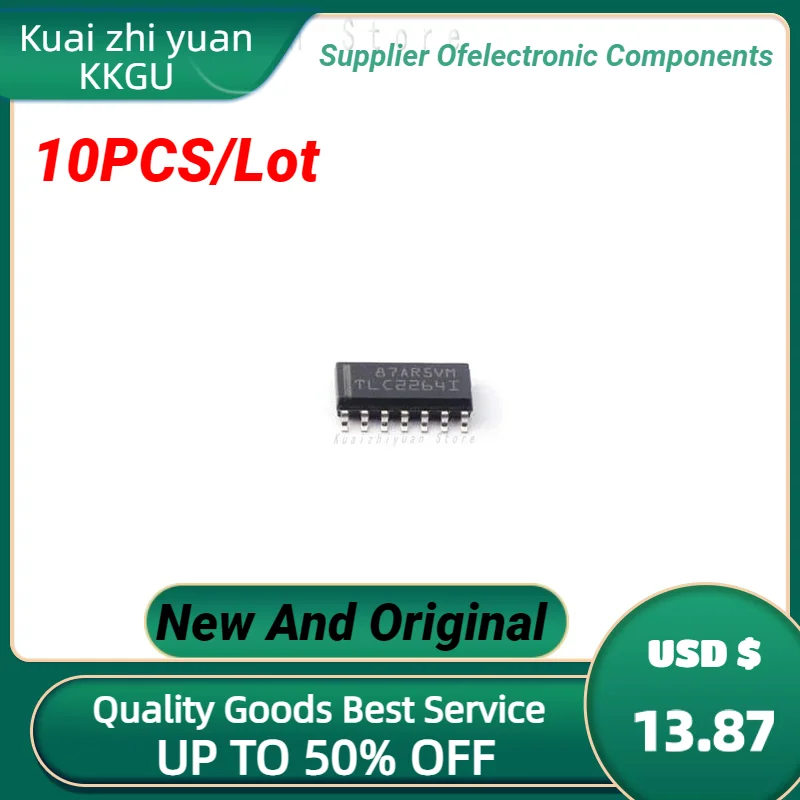 

10PCS/Lot New And Original TLC2264IDR TLC2264AIDR TLC2264ID TLC2264CDR Operational Amplifier SOP14 Quality Goods