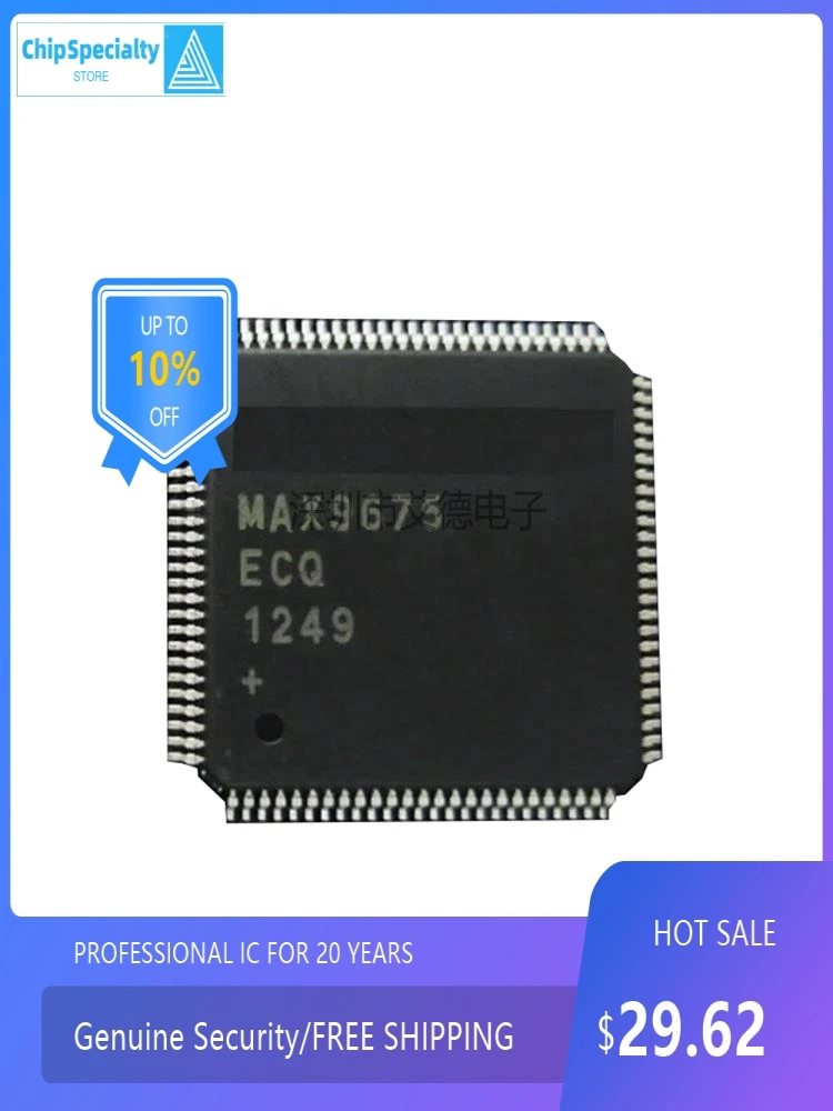 Original authentic MAX1434ECQ+D MAX9675 package TQFP-100 ADC ADC chip