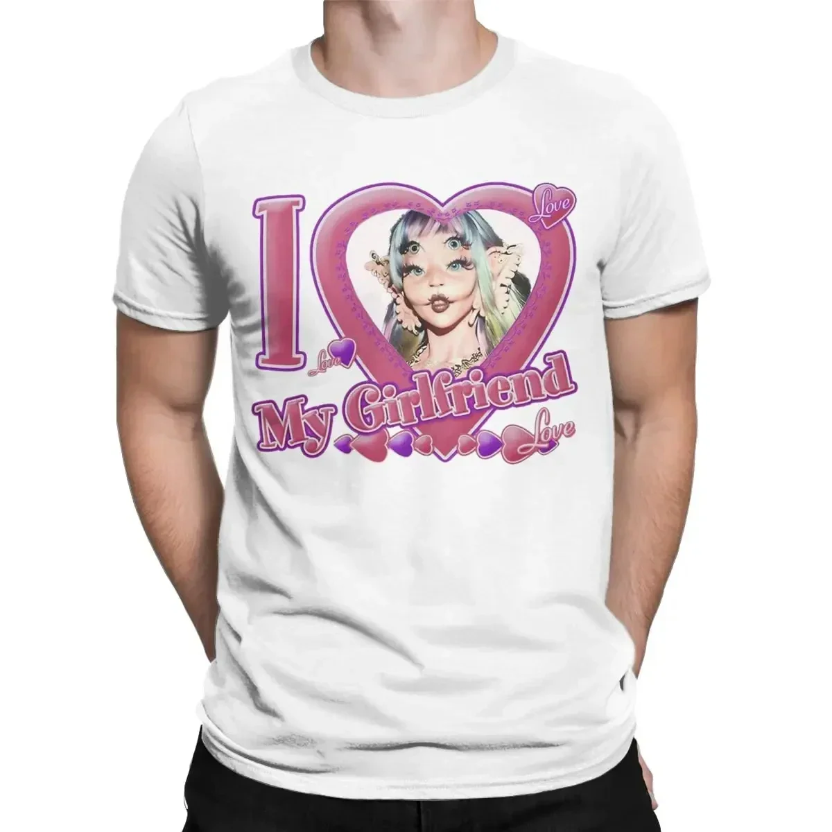 Men T-Shirts Melanie Martinez Portals Vintage 100% Cotton Tees Short Sleeve T Shirt Round Collar Clothing