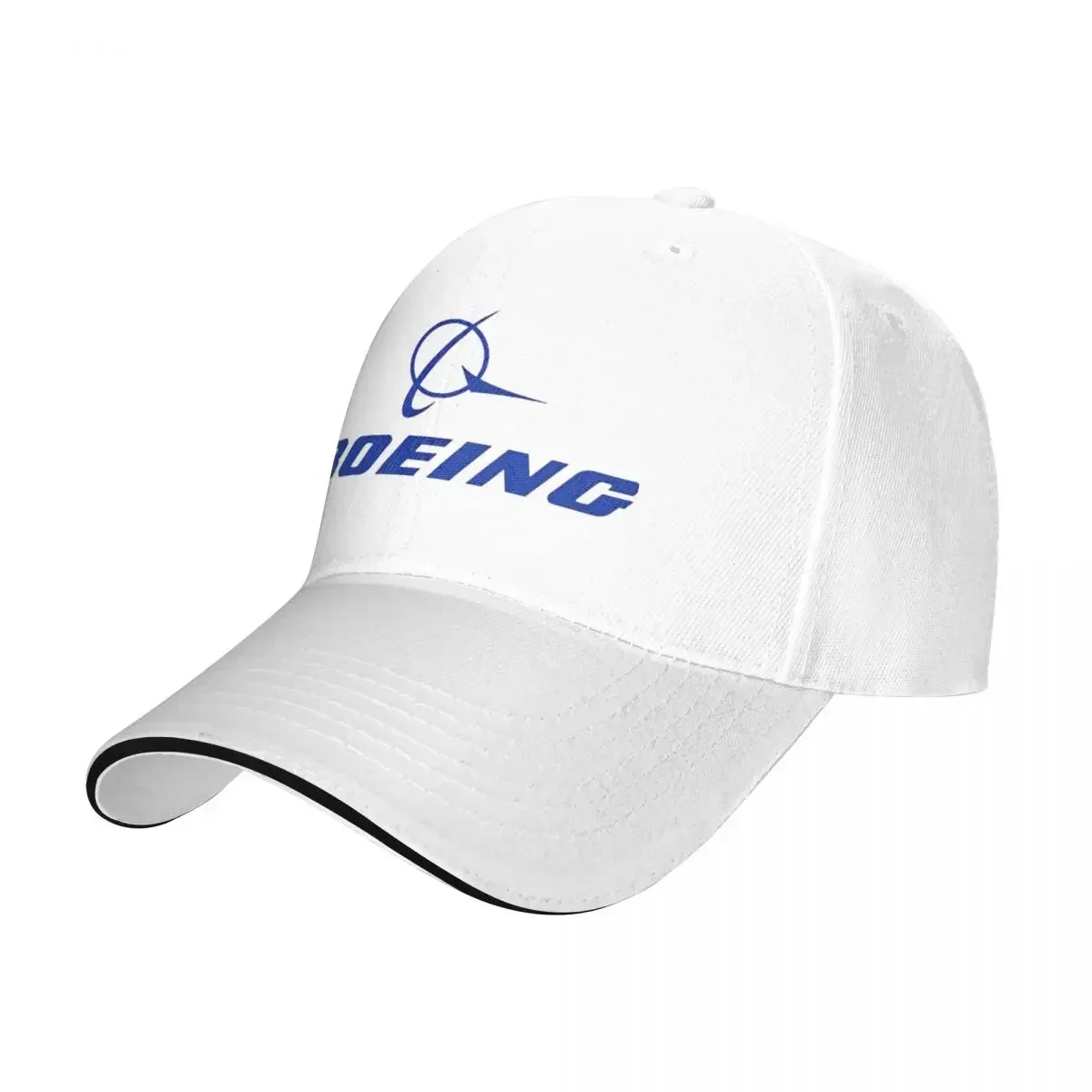 Boeing Logo Baseball Caps Hip Hop Boeing Lovers Aviation Fans Sandwich Hats Unisex Style Adjustable Dad Hat Sport