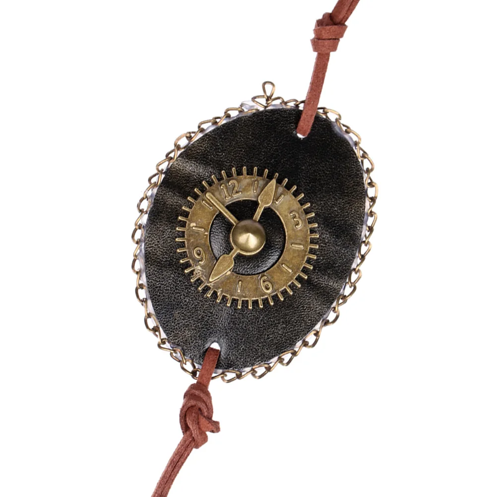 

Pirate Blindfold Steampunk Eye Patch Decor Decoration Use Masquerade Mask Single
