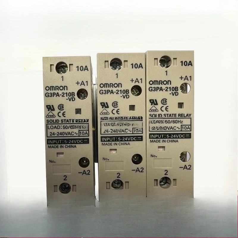 

Parts are suitable for original genuine solid state relay G3PA-210B-VD 10A 5-24VDC