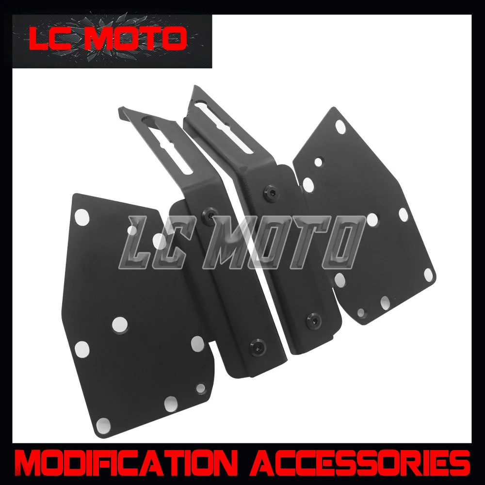 

Кронштейн прожектора для мотоцикла, подставка для ног из нержавеющей стали, кронштейн для прожектора, аксессуары для модификации для SYM ADX300 ADX 300