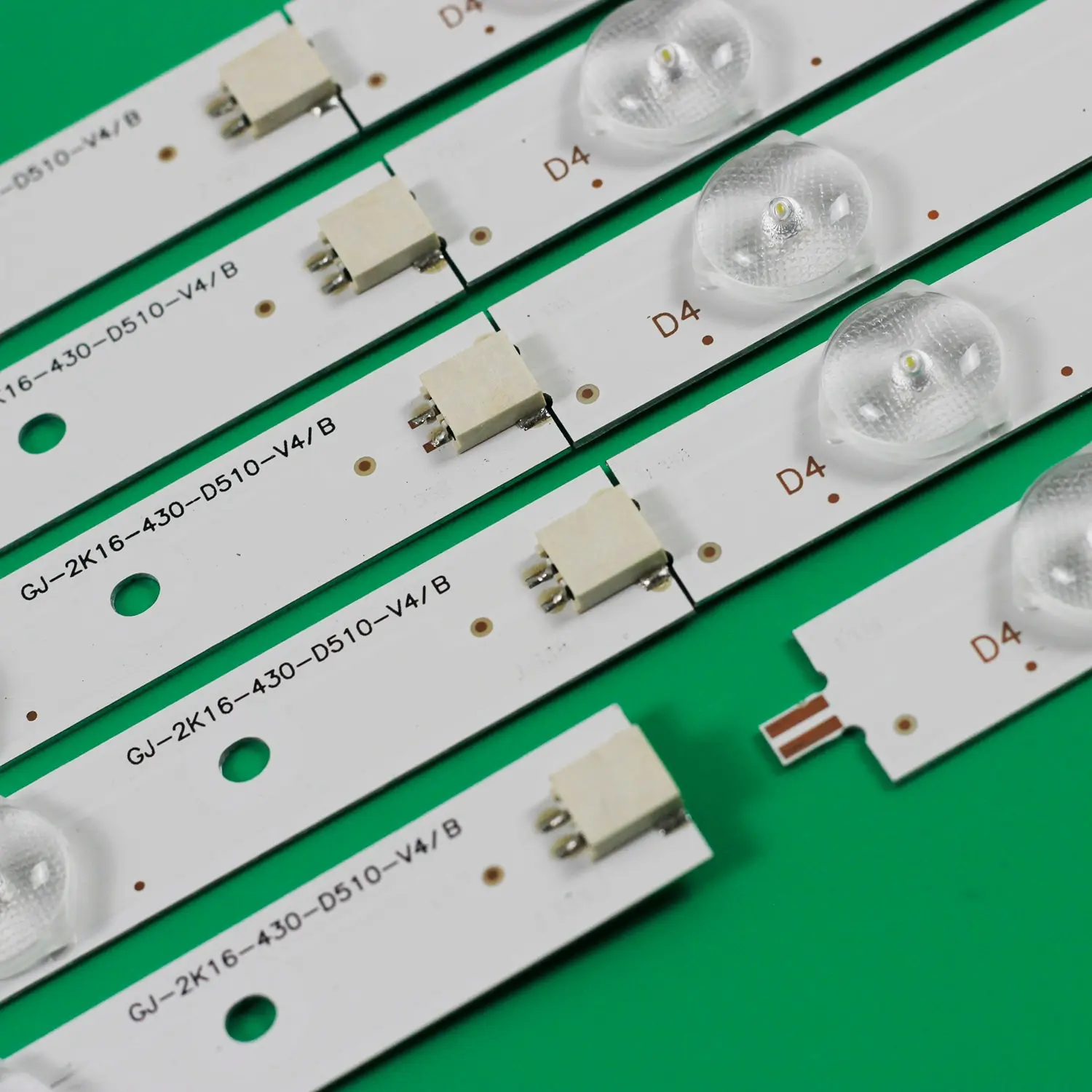 5pcs/lot 10leds LED backlight bar for AOC 43Inch Haier 43CH6000 LB-PF3528-GJD2P5C435X10-B screen TPT430H3 TPT430US le43s5970