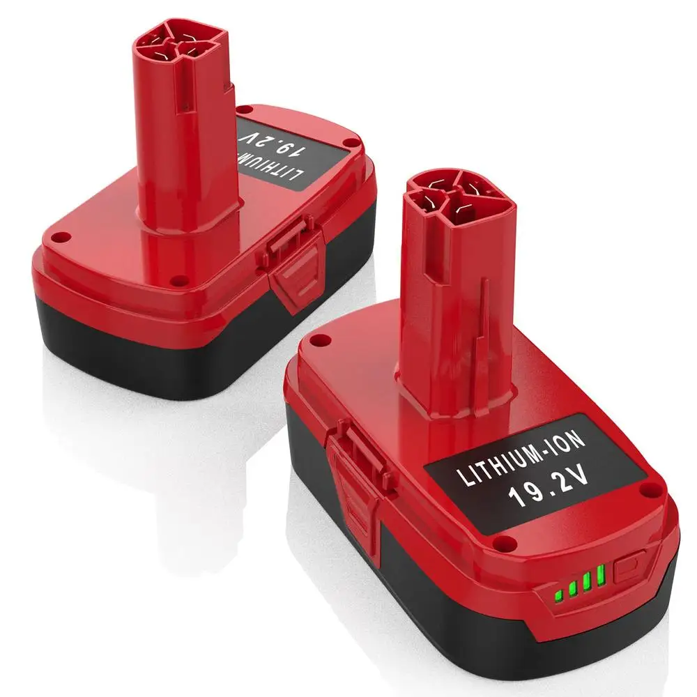 Craftsman 19.2V Lithium Battery 2Pack 3500mAh 130279005 1323903 XCP 11045 315.115410 Power Tool Compatible 315.PP2010 PP2011