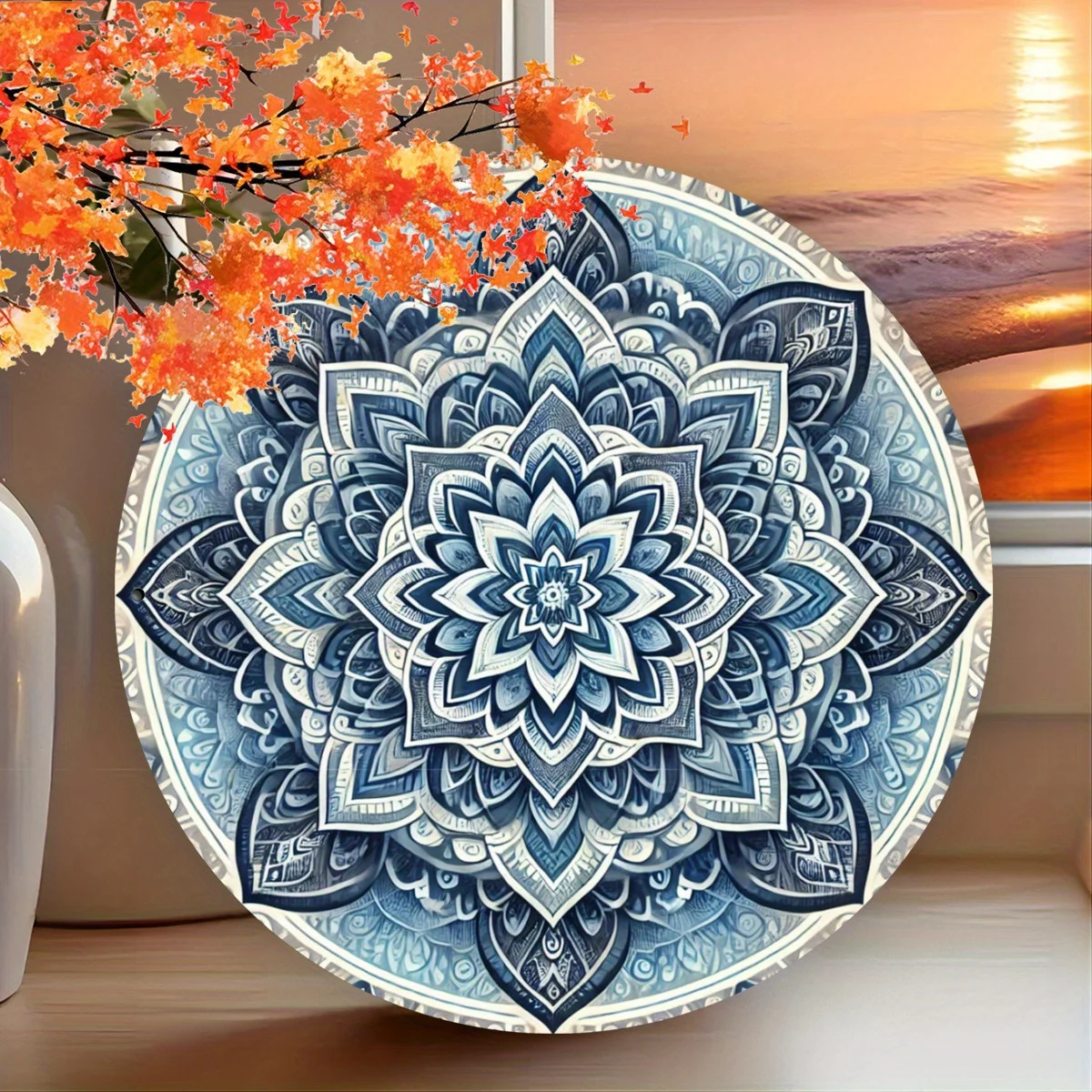 Art Craft Club - Blue Mandala-Inspired 8x8