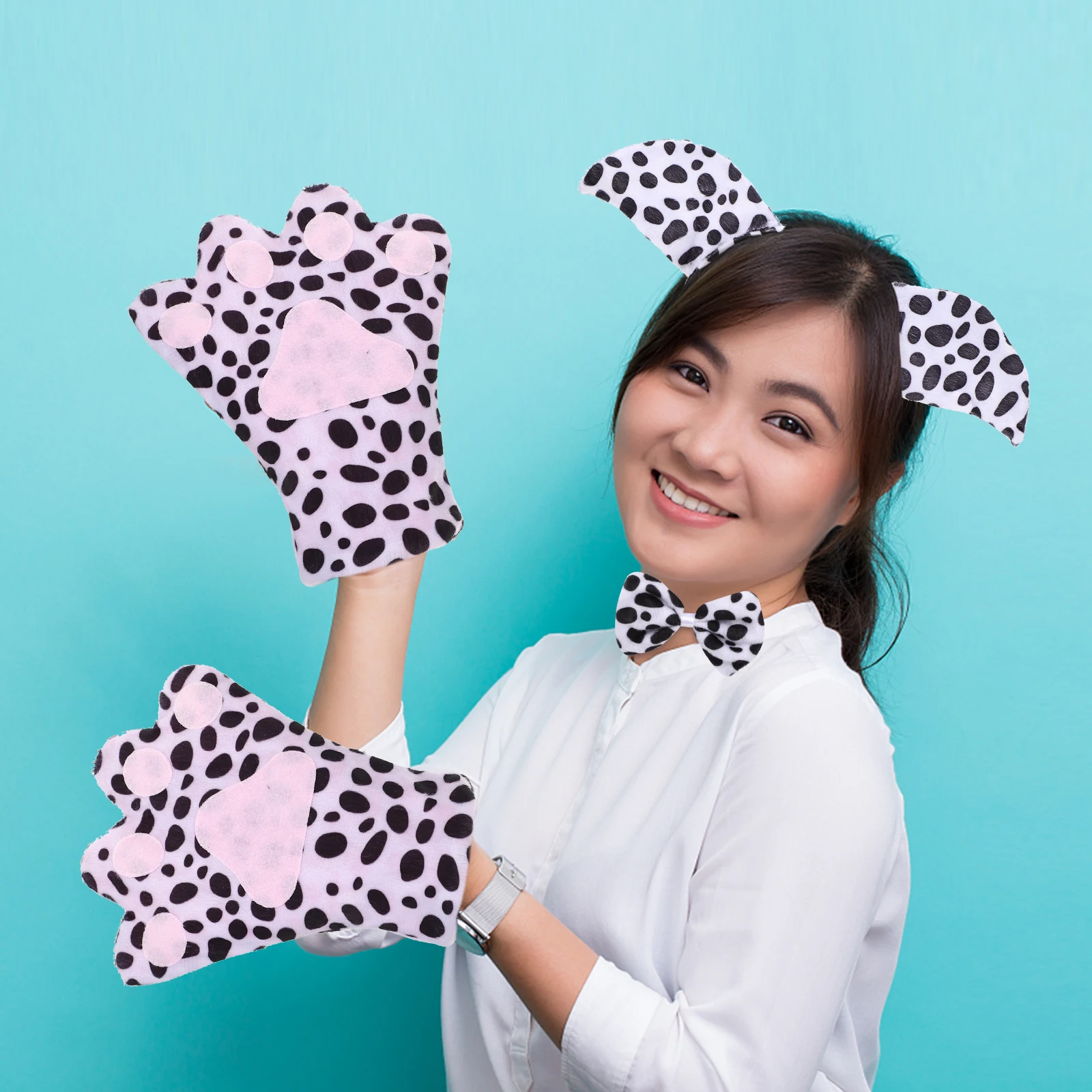 

Spotted Pig Short Animal Ear Headb Animal Ears Headdress Cosplay Costume Kids Adult Festival Accessories Halloween