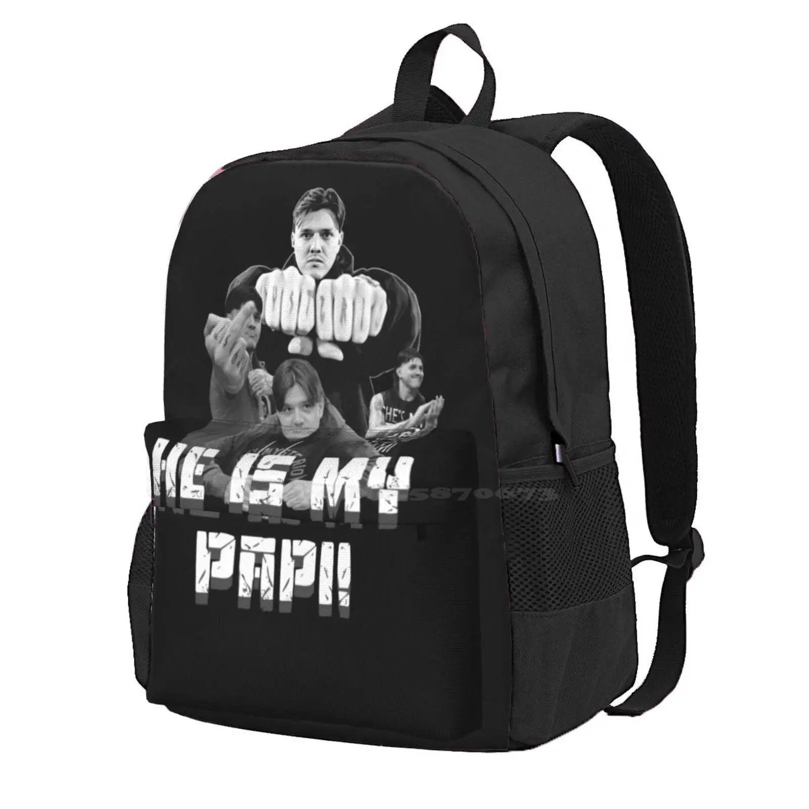 

He Is My Papi! - Dominik Mysterio Hot Sale Schoolbag Backpack Fashion Bags Dominik Mysterio Wrestler Wrestling He Is My Papi I