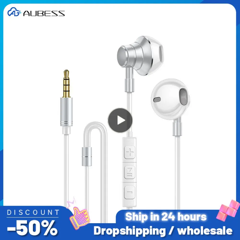 For Type C Earphone CM33 With Microphone Volume Control For Mate 10 20 30 40 P50 P40 P30 P20 Nova 8 SE 6 7