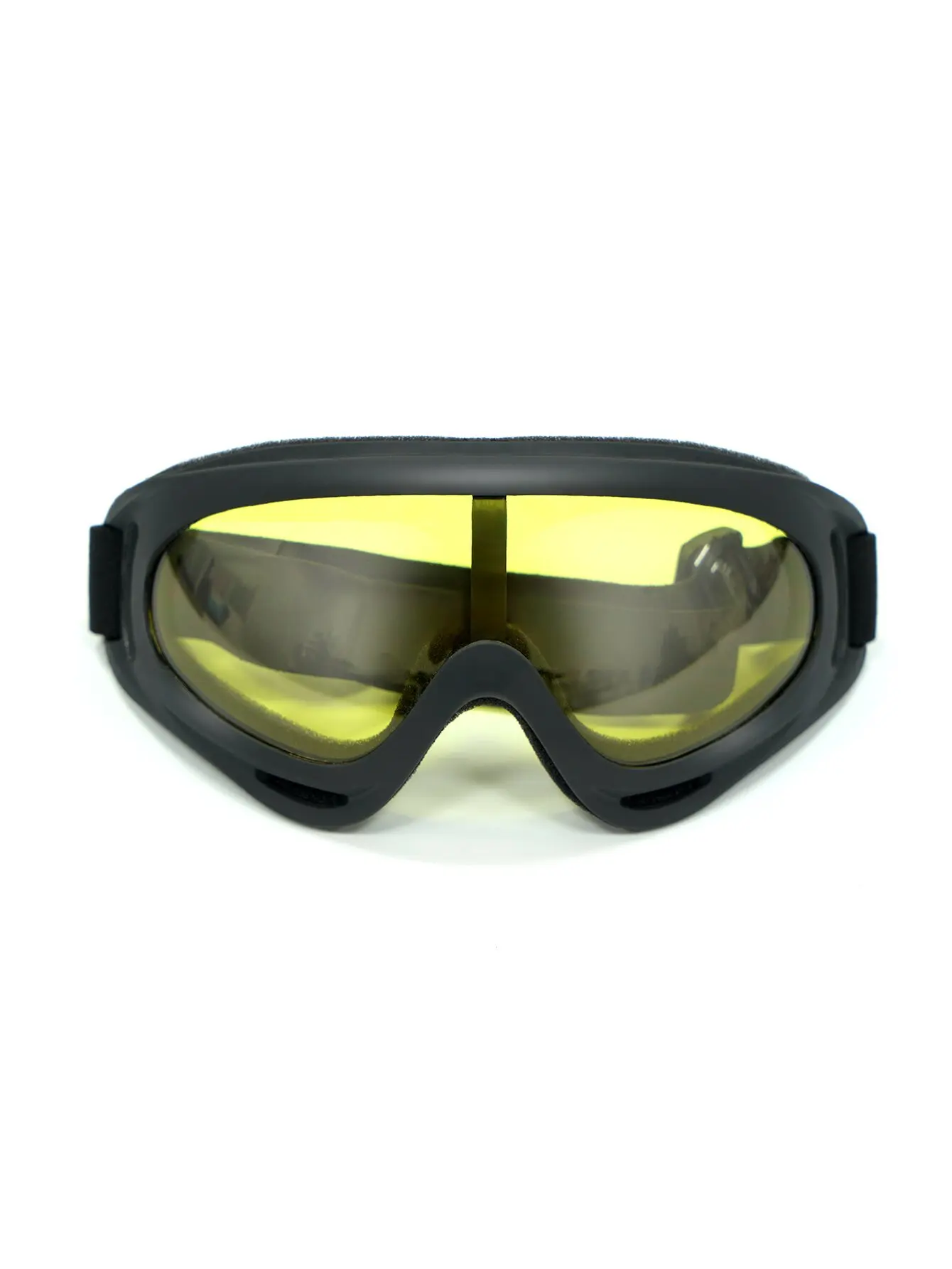 Cycling and Motorcycle Sports Glasses, Yellow Lens Ues for Night Protection, Sand-Proof Ski Goggles, Wholesale, X400, 1 Pc